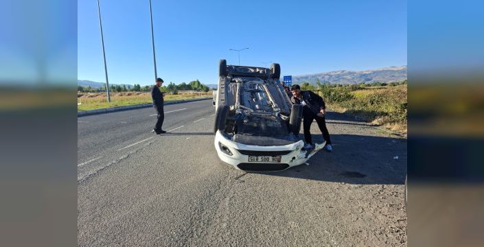 Bingöl'de trafik kazası: 4 yaralı
