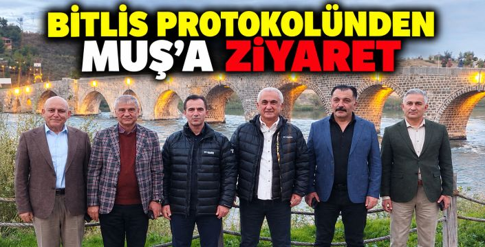 Bitlis protokolünden Muş'a ziyaret
