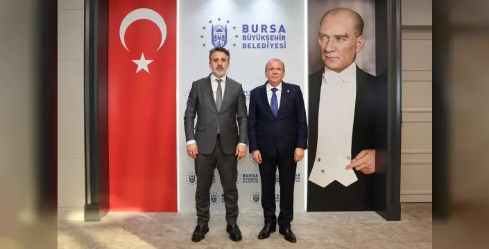 BTSO Başkanı, Büyükşehir Belediye Başkan Vekili'ni ağırladı
