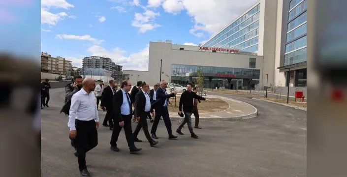 Bursa'da sağlık yatırımları için inceleme yapıldı