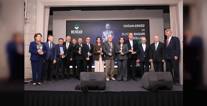 BUSİAD başarı ödülleri 29. kez sahiplerini buldu