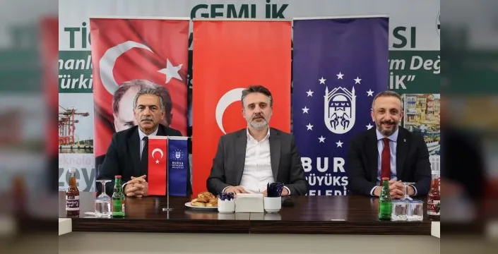 Büyükşehir Belediyesi'nden Gemlik'e hizmet taahhüdü