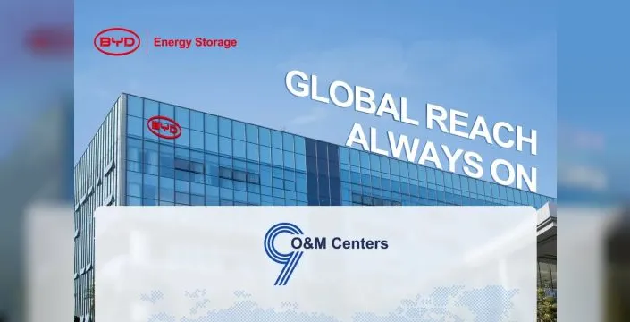 BYD enerji depolama ağını genişletiyor