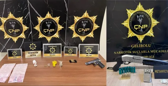 Çanakkale'de huzur operasyonu: 8 kişi tutuklandı