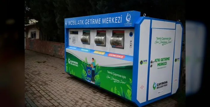 Çayırova'da elektronik atıklar için bilgilendirme yapıldı