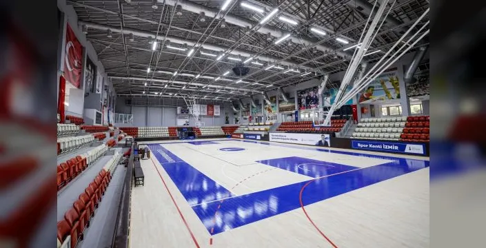 Celal Atik Spor Salonu, İzmir'de yenilendi