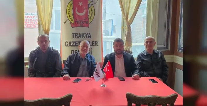 CHP'li Yazgan Trakya gazetecileriyle buluştu