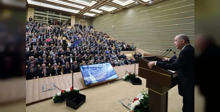 Cumhurbaşkanı Erdoğan, muhtarlara önemli mesajlar verdi