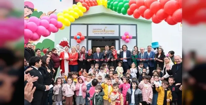 Denizli'de 8. çocuk gelişim merkezi açıldı