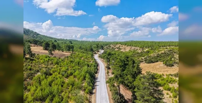 Denizli'de Honaz ve Bozkurt arasındaki yol çalışması tamamlandı