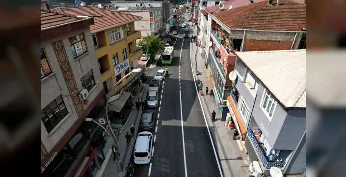 Dilovası yolları yenileniyor