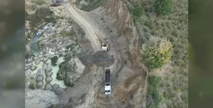 Düzce'de kaçak atık dökümüne 8 gözaltı