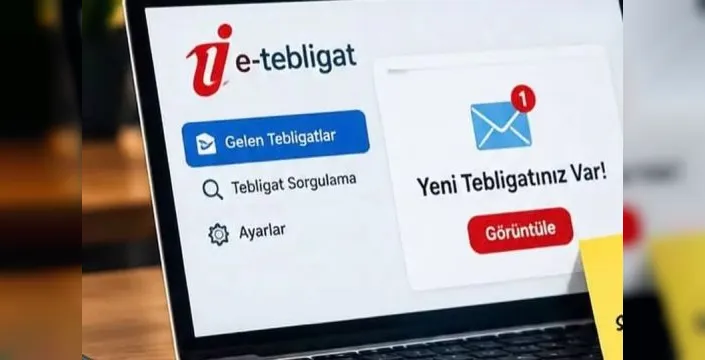 Elektronik tebligat sistemi için yeni kurallar getirildi