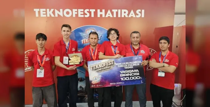 Figen Sakallıoğlu Anadolu Lisesi TEKNOFEST'te zirvede