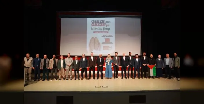 Gazze'deki insani krize dikkat çekmek için etkinlik düzenlendi