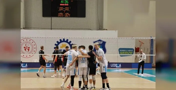 Gebze Belediyespor, rakibine set şansı vermedi