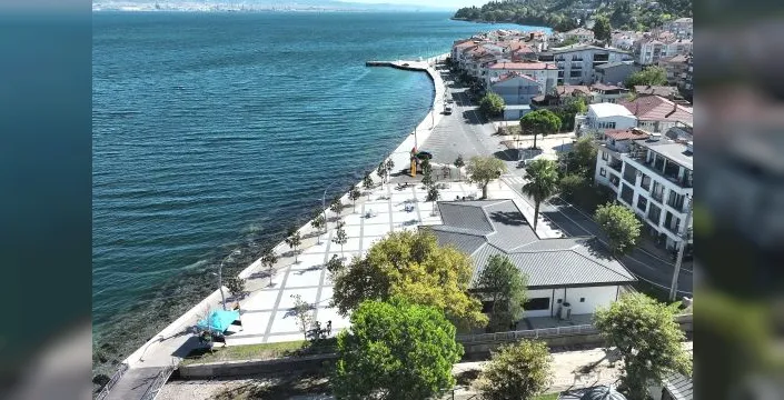 Gölcük Ulaşlı sahilinde düzenleme çalışmaları tamamlandı