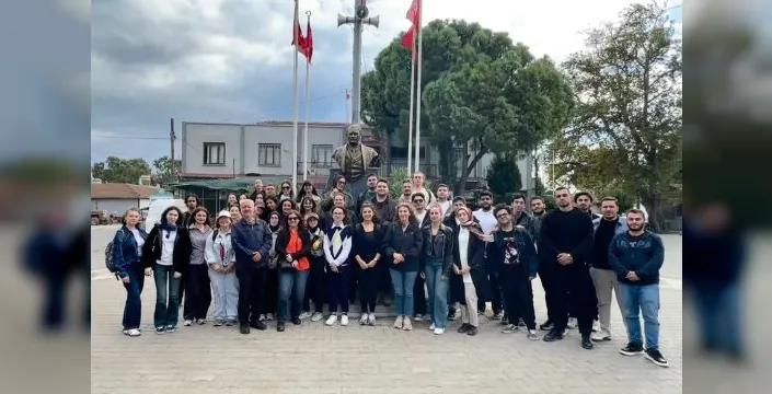 GTÜ öğrencileri Akhisar'ın gelişimini inceledi