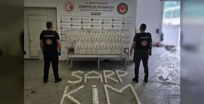 Gümrük kapılarında gerçekleştirilen uyuşturucu operasyonlarında 5 ton madde ele geçirildi