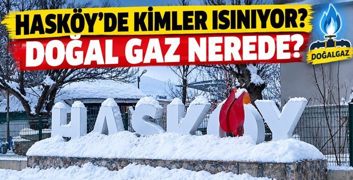 Hasköy'de Kimler Isınıyor? Doğal Gaz Nerede?