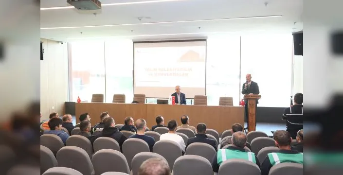 İnegöl Belediyesi'nden personele yalın eğitim