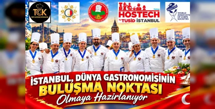 İstanbul'da aşçılar ve tedarikçiler buluşma gerçekleştiriyor