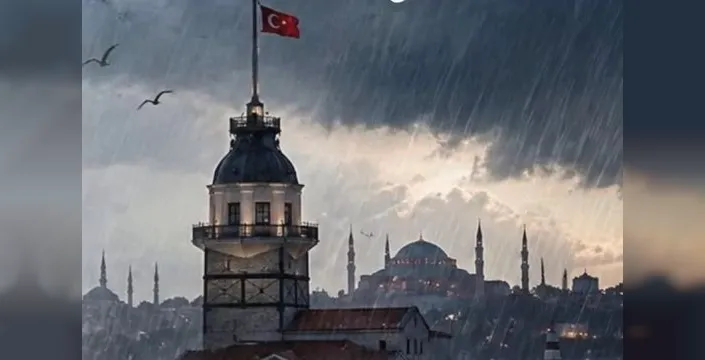 İstanbul'da hafta sonuna kadar sürecek yağış uyarısı