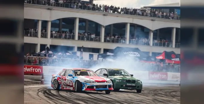 İstanbul Park'ta drift şampiyonası finali yapılıyor