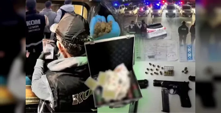 İzmir'de tefecilik iddiasıyla 13 kişi gözaltına alındı