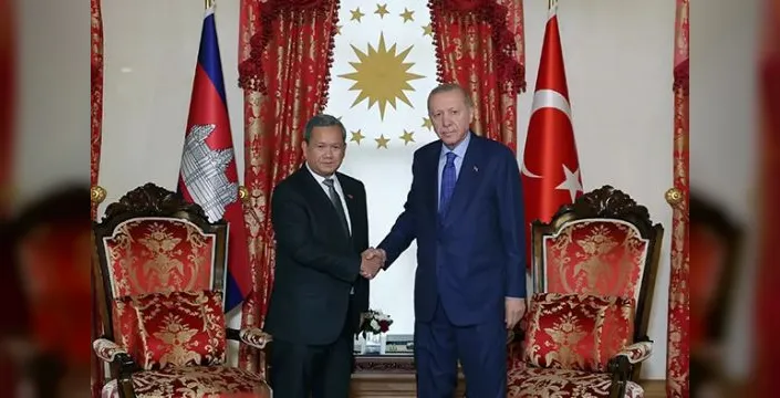 Kamboçya Başbakanı Hun Manet, Türkiye'yi ziyaret etti