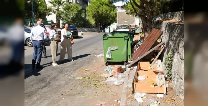 Karabağlar'da kaçak atık denetimleri artırıldı