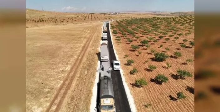 Karaköprü'de yolların konforu artırıldı