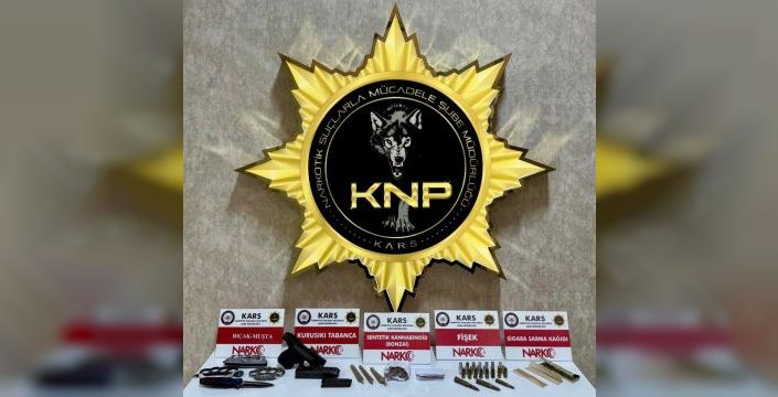 Kars'ta uyuşturucu operasyonunda 2 kişi tutuklandı