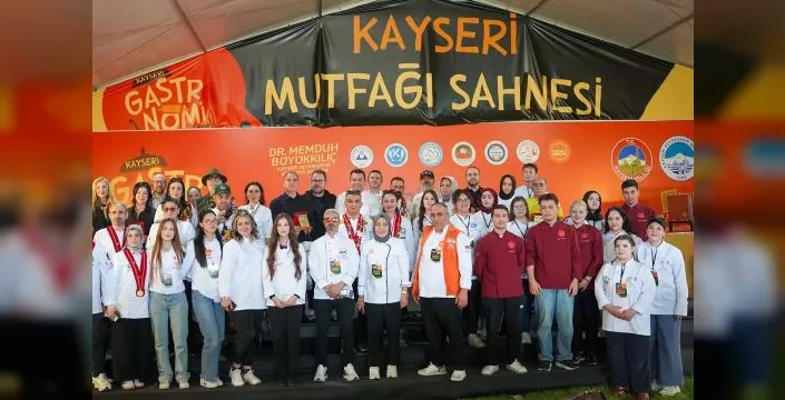 Kayseri'de gastronomi günleri yoğun ilgi gördü