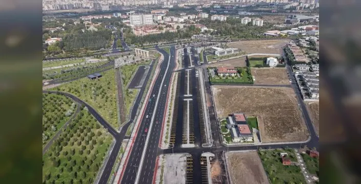 Kayseri'de Recep Tayyip Erdoğan Millet Bahçesi'ne yeni otopark yapıldı