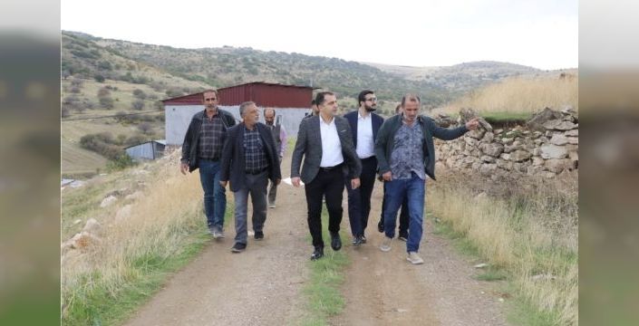 Keban kaymakamı Dürümlü köyünü ziyaret etti