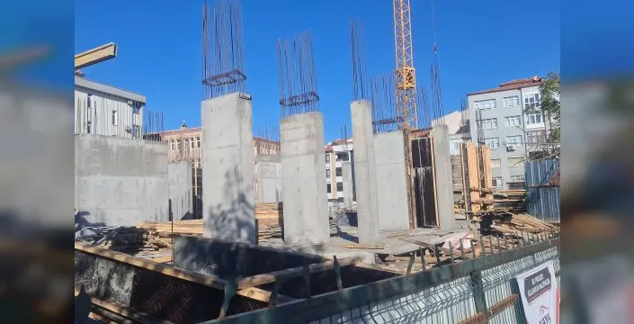 Keşan yeni hükümet konağı inşaatı sürüyor