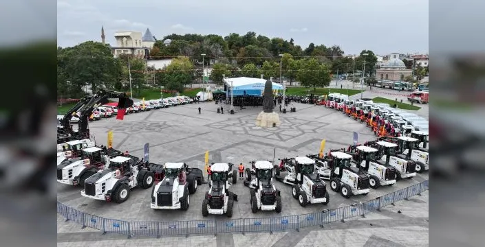 Konya belediyesi 54 yeni araçla filosunu güçlendirdi