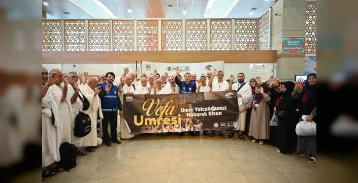 Konya'dan Vefa Umresi için üçüncü kafile yola çıktı