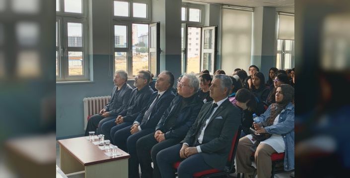 Mahmut Bıyıklı, Fethi Gemuhluoğlu Fen Lisesi'ni ziyaret etti
