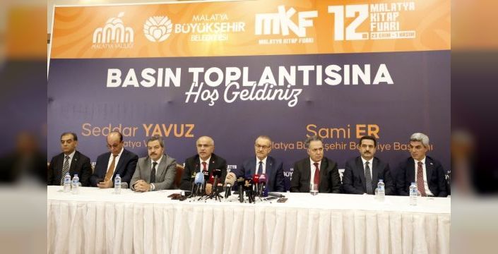 Malatya'da 12. kitap fuarı, 300'ün üzerinde yazarla gerçekleşecek