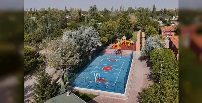 Melikgazi'de yenilenen park ve havuz tanıtılacak