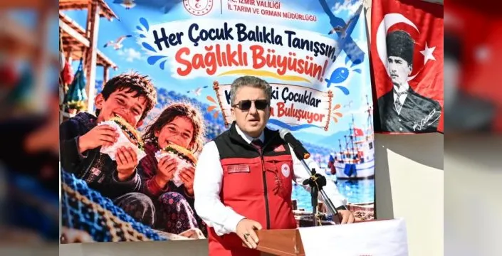Menderes'te 50 öğrenci balıkçılıkla tanıştı