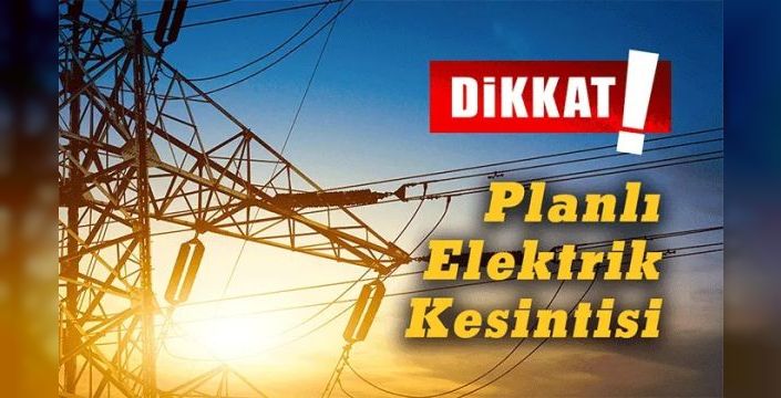 Muş'ta 4 ilçede elektrik kesintisi VEDAŞ saatleri duyurdu