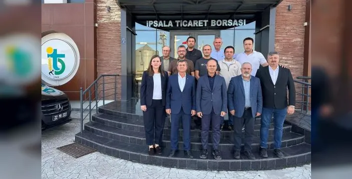 Necmi Sezer, İpsala Ticaret Borsası başkanlığını sürdürdü