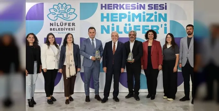 Nilüfer belediyesi sürdürülebilirlik ödülleri aldı