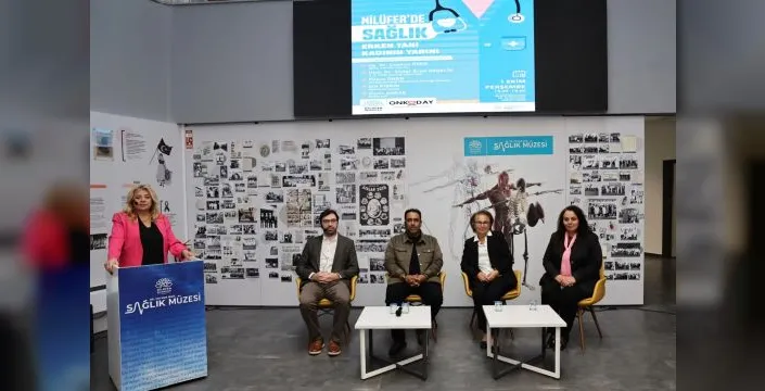 Nilüfer'de meme kanseri erken tanı üzerine söyleşi yapıldı