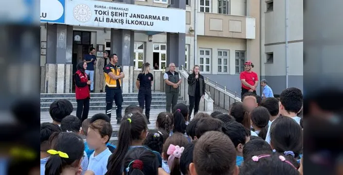 Öğrencilere orman yangını bilinci kazandırıldı
