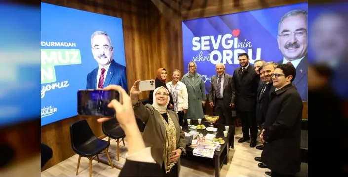 Ordu Tanıtım Günleri'nde Güler'den mesajlar