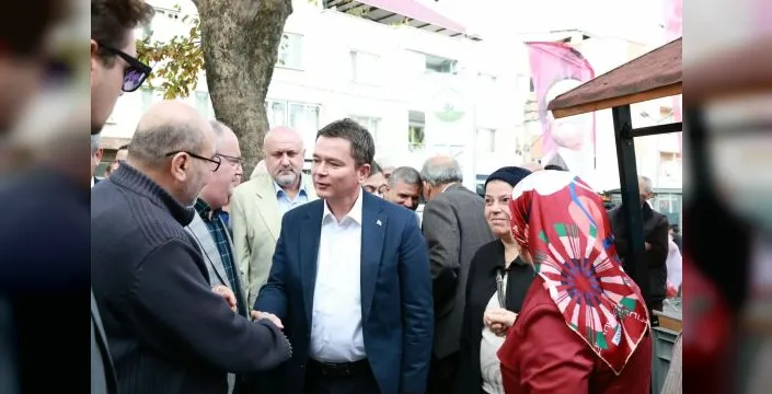 Osmangazi belediye başkanı mahalleleri ziyaret ediyor
